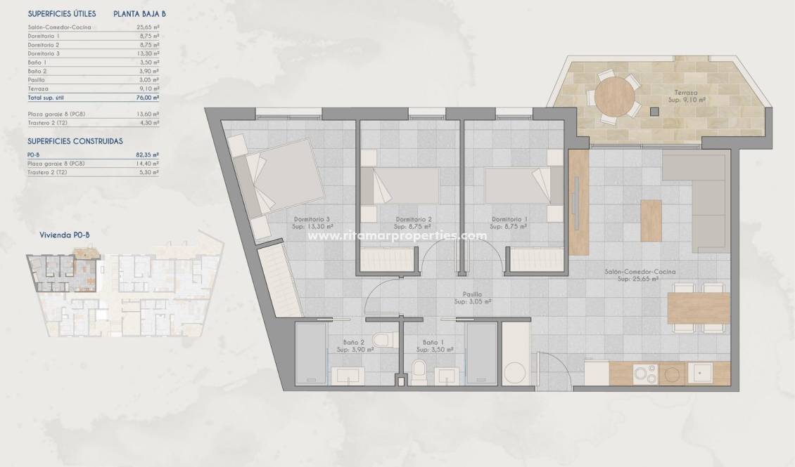  - Appartment - San Pedro del Pinatar - Lo Pagan