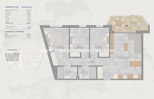  - Appartment - San Pedro del Pinatar - Lo Pagan