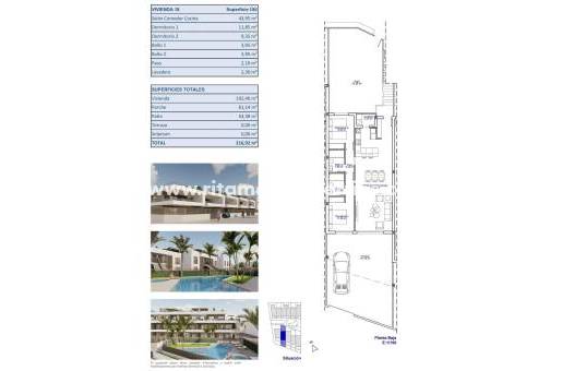  - Bungalow - Pilar de la Horadada - pueblo
