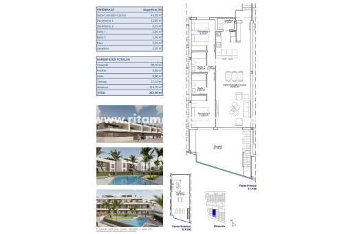  - Bungalow - Pilar de la Horadada - pueblo