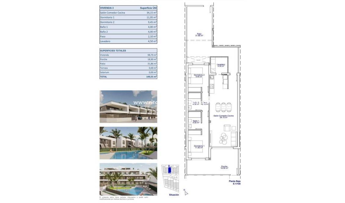 Obra Nueva - Apartamento - Pilar de la Horadada - pueblo
