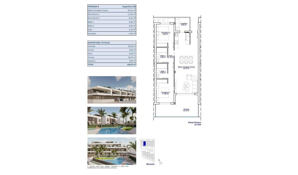 New build - Apartment - Pilar de la Horadada - pueblo