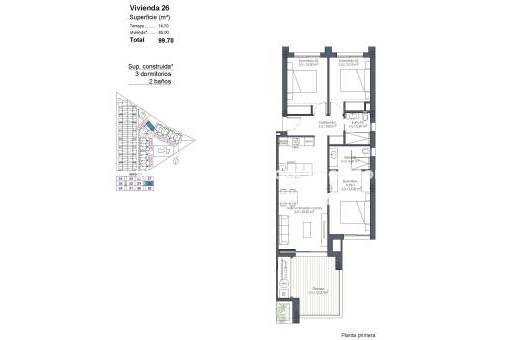  - Appartement - Los Alcázares - Serena Golf