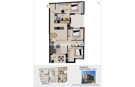 Obra Nueva - Apartamento - Catral - pueblo