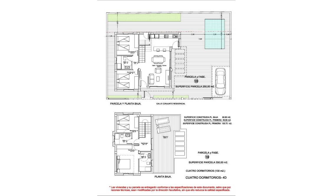 Obra Nueva - Villa - Los Montesinos - La Herrada