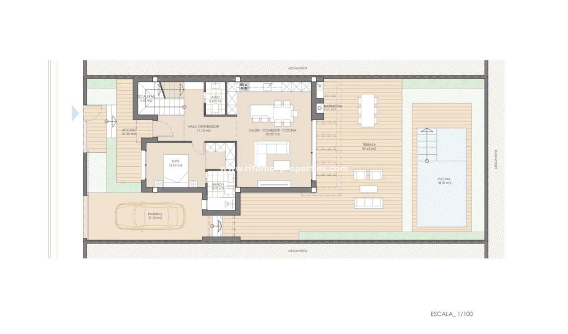 Neubau - Villa - San Juan de los Terreros