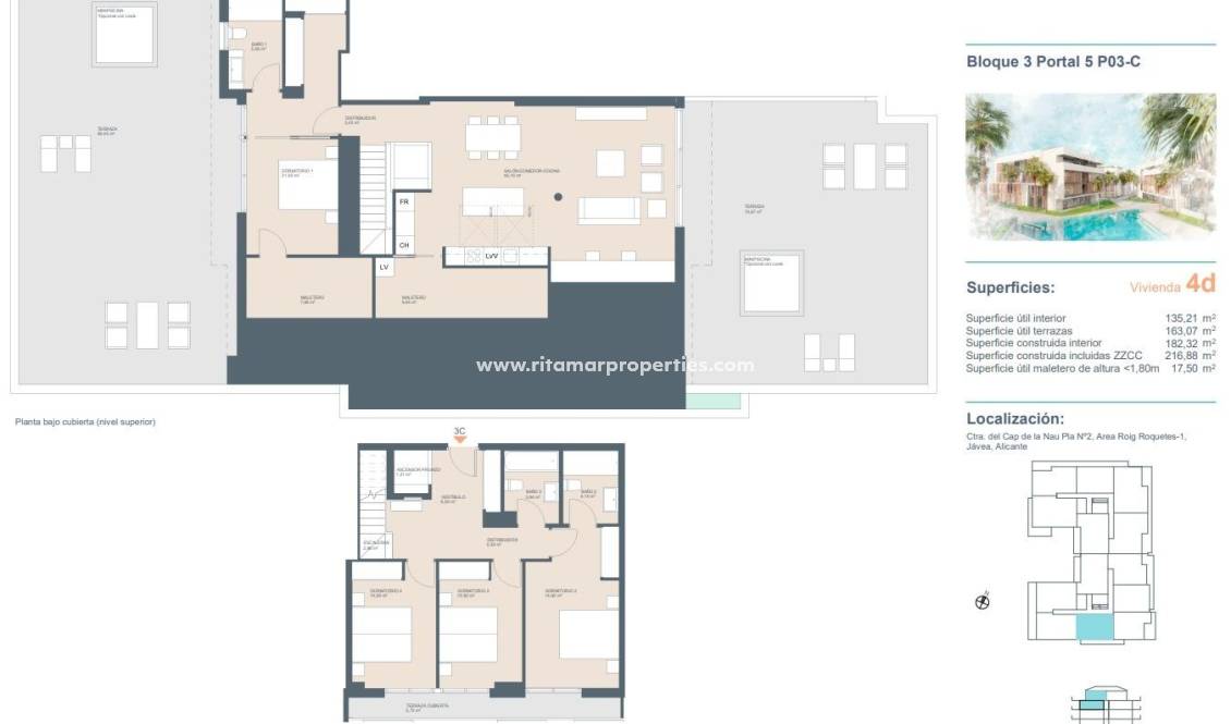  - Penthouse - Jávea Xàbia - centro