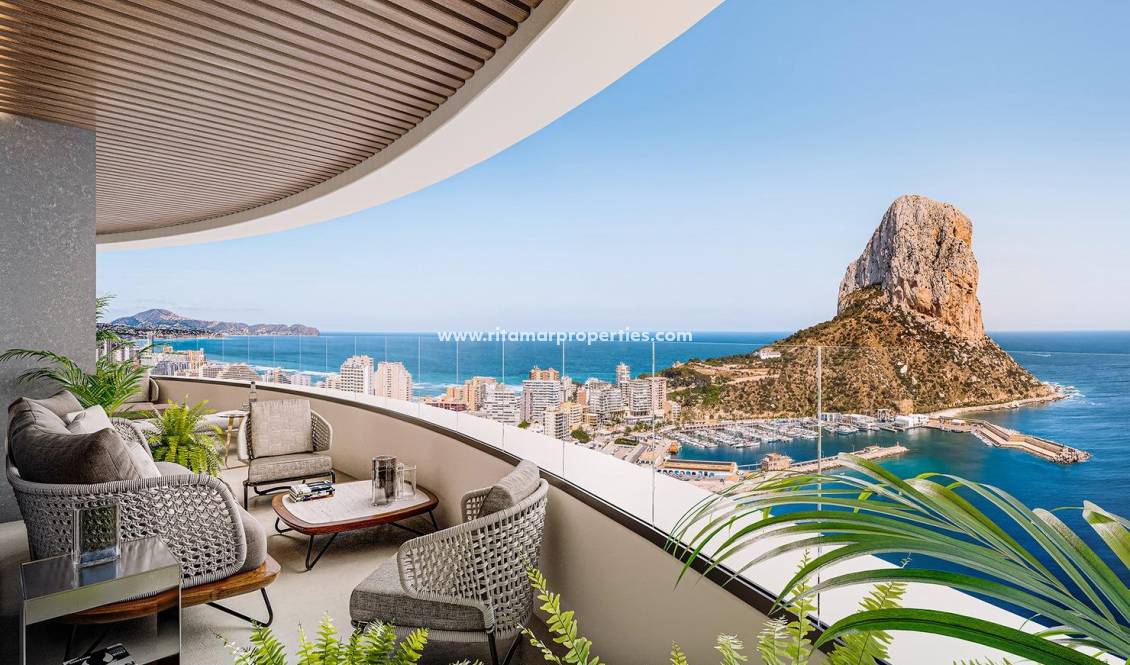 Nieuwbouw - Appartement - Calpe - Playa Cantal Roig