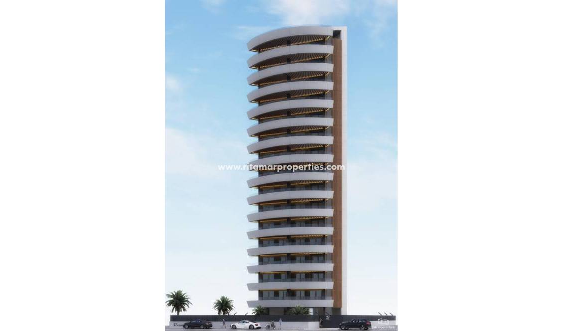 Nieuwbouw - Appartement - Calpe - Playa Cantal Roig