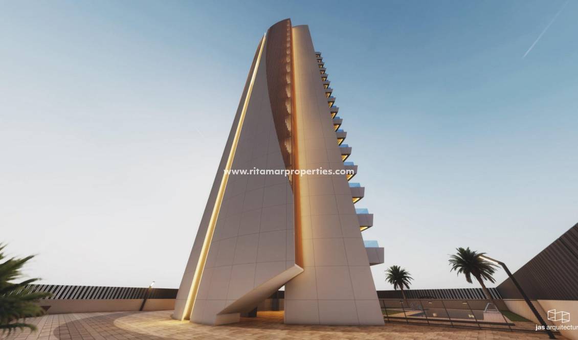 Nieuwbouw - Appartement - Calpe - Playa Cantal Roig