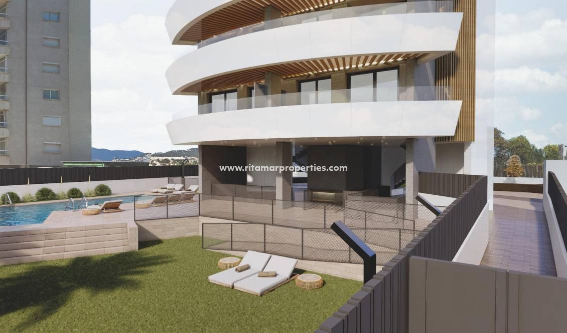 Nieuwbouw - Appartement - Calpe - Playa Cantal Roig