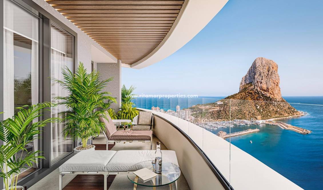 Nieuwbouw - Appartement - Calpe - Playa Cantal Roig