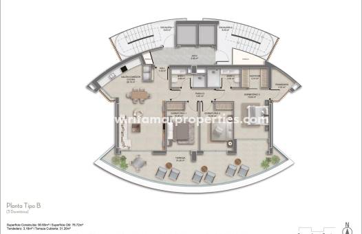 Nieuwbouw - Appartement - Calpe - Playa Cantal Roig