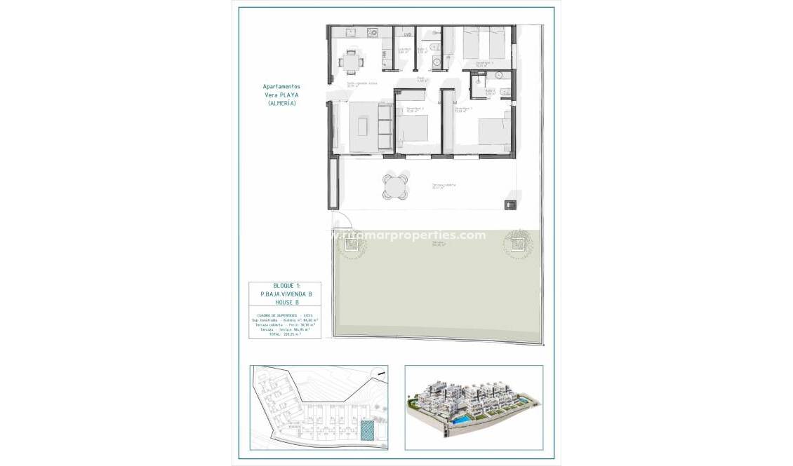 Nieuwbouw - Appartement - Vera - Pueblo Salinas