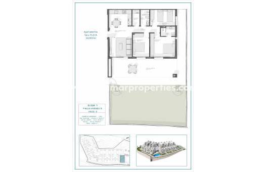 Nieuwbouw - Appartement - Vera - Pueblo Salinas