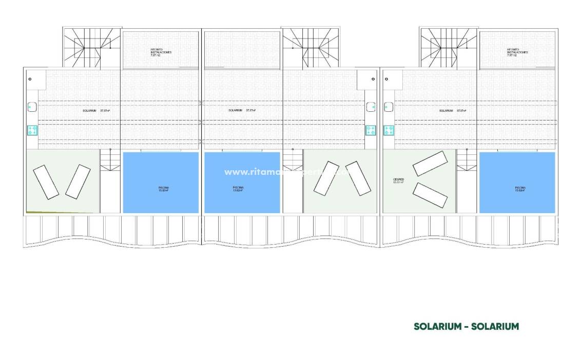  - Bungalow - Pilar de la Horadada - parques de Andromeda