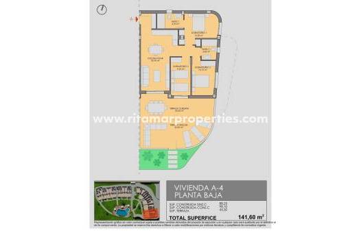  - Appartement - Los Alcázares - Serena Golf