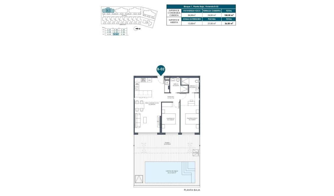  - Appartement - Los Alcázares - Serena Golf