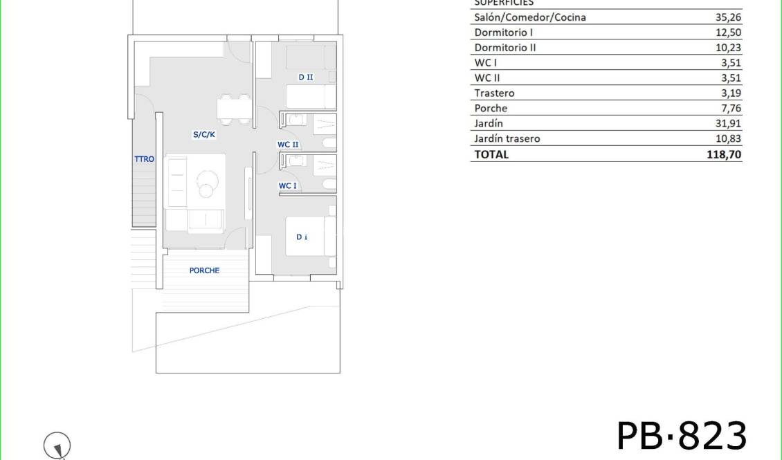  - Bungalow - San Miguel de Salinas - Pueblo