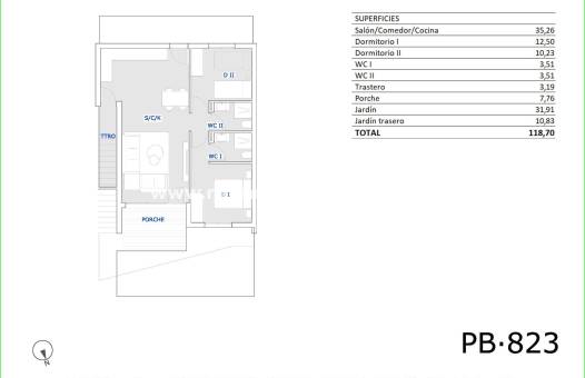  - Bungalow - San Miguel de Salinas - Pueblo
