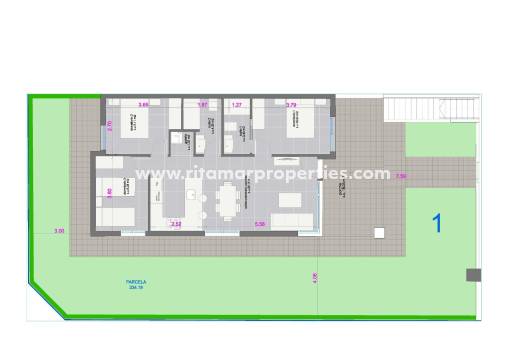 Neubau - Bungalow - Pilar de la Horadada - pueblo