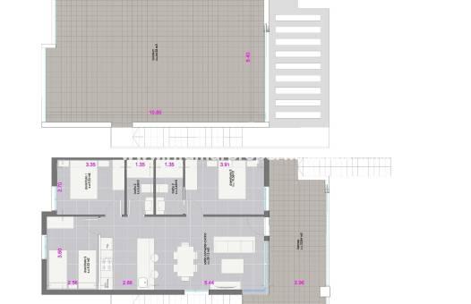 Nouvelle Construction - Bungalow - Pilar de la Horadada - pueblo