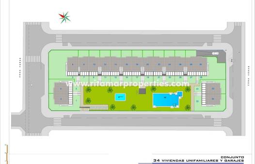 Nouvelle Construction - Bungalow - Pilar de la Horadada - pueblo