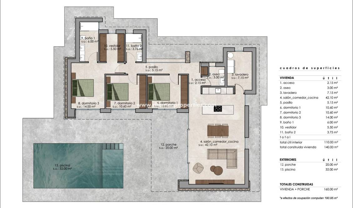 Nieuwbouw - Villa - Pinoso - Lel