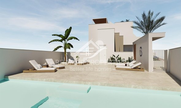 Nieuwbouw - Bungalow - San Pedro del Pinatar - Pueblo