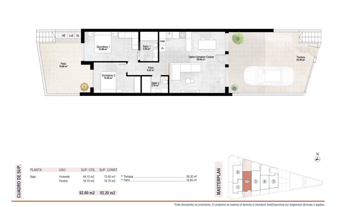 New build - Bungalow - San Pedro del Pinatar - Pueblo