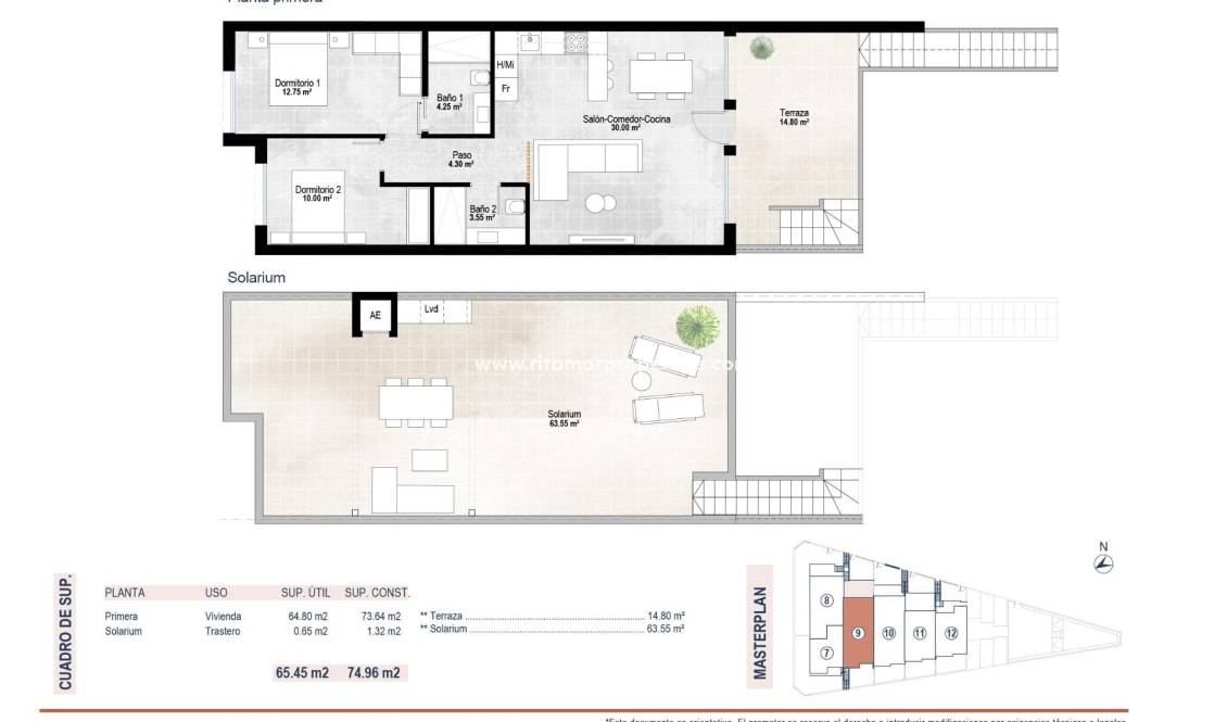 New build - Bungalow - San Pedro del Pinatar - Pueblo