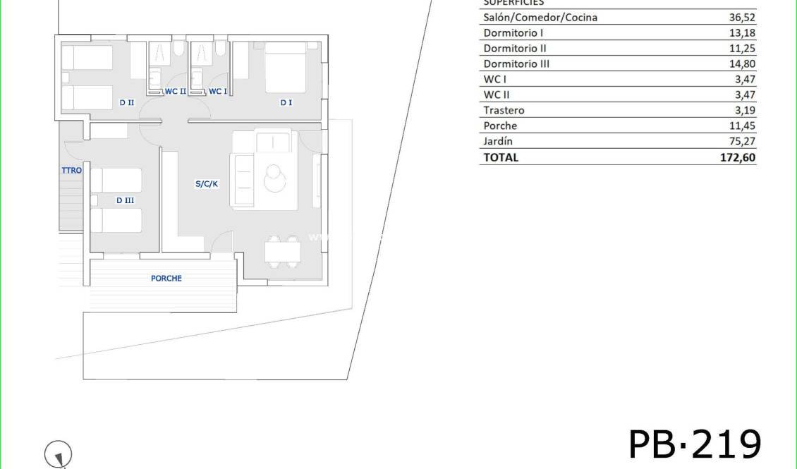  - Bungalow - San Miguel de Salinas - Pueblo