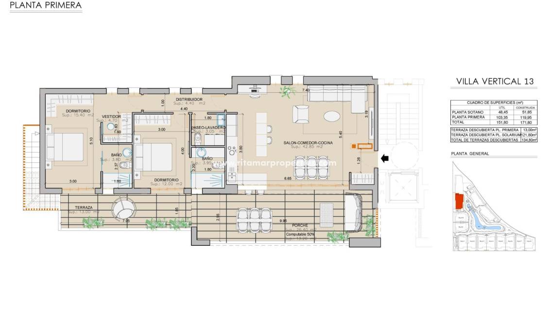  - Bungalow - San Juan de los Terreros - Mar De Pulpí