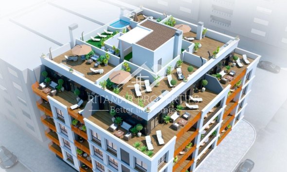 Nieuwbouw - Penthouse - Torrevieja - Parque de las Naciones