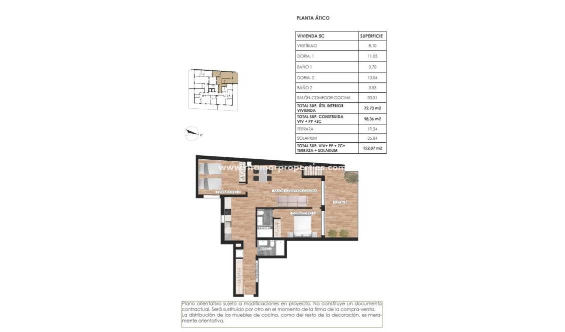  - Penthouse - Torrevieja - Parque de las Naciones