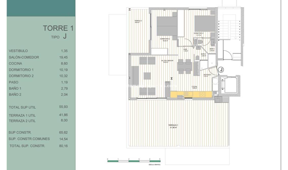  - Penthouse - Guardamar del Segura - Avda del Puerto