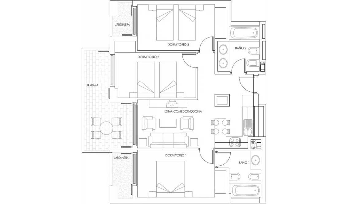  - Penthouse - Vera - Puerto del Rey