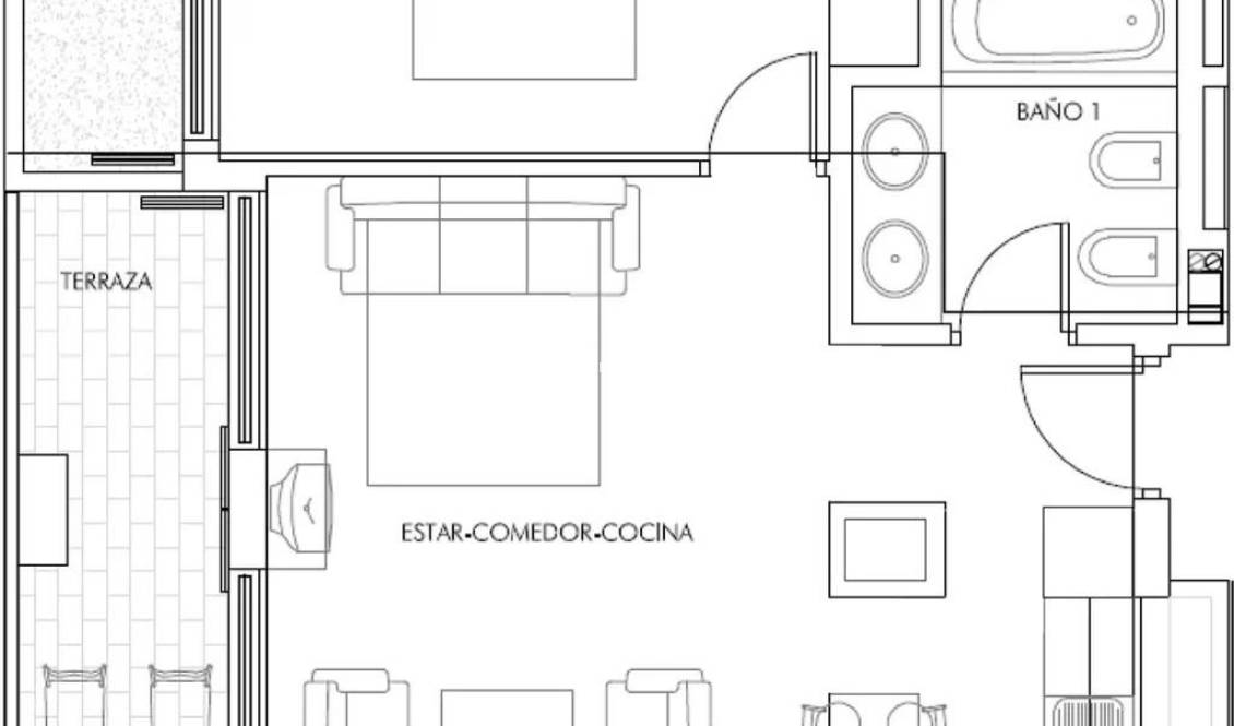  - Apartment - Vera - Puerto del Rey