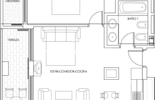  - Apartment - Vera - Puerto del Rey