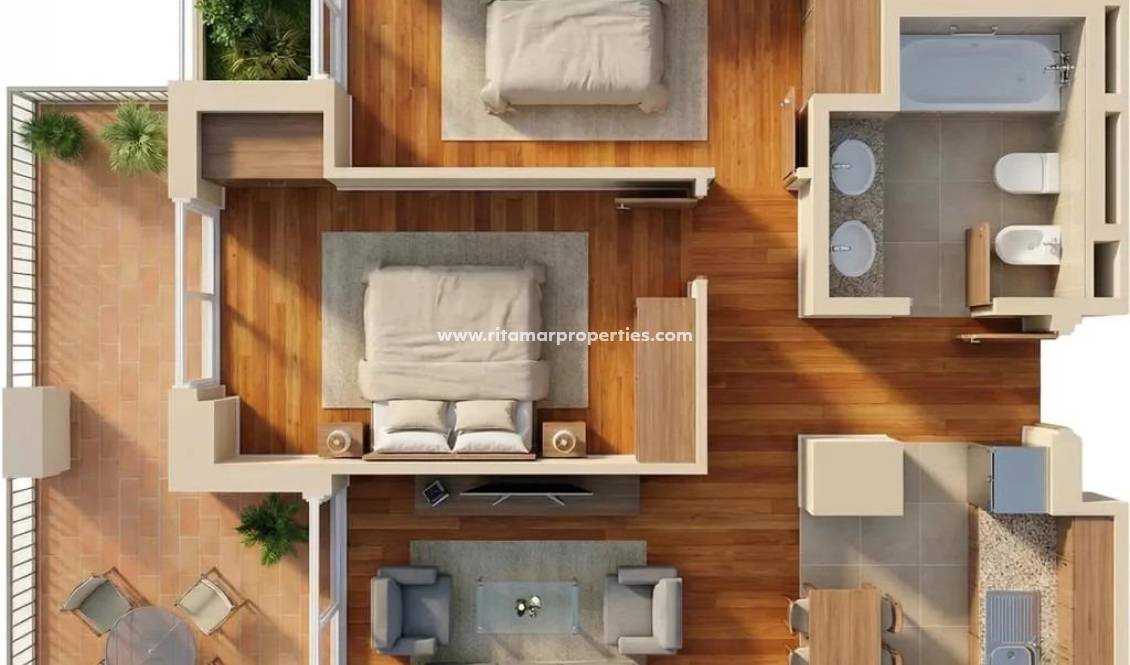  - Appartement - Vera - Puerto del Rey