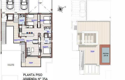 New build - Bungalow - San Miguel de Salinas - VistaBella Golf