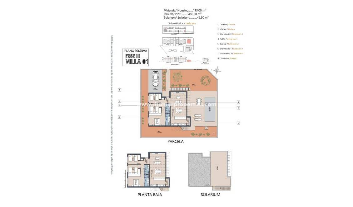 Obra Nueva - Villa - Los Alcázares - La Serena Golf
