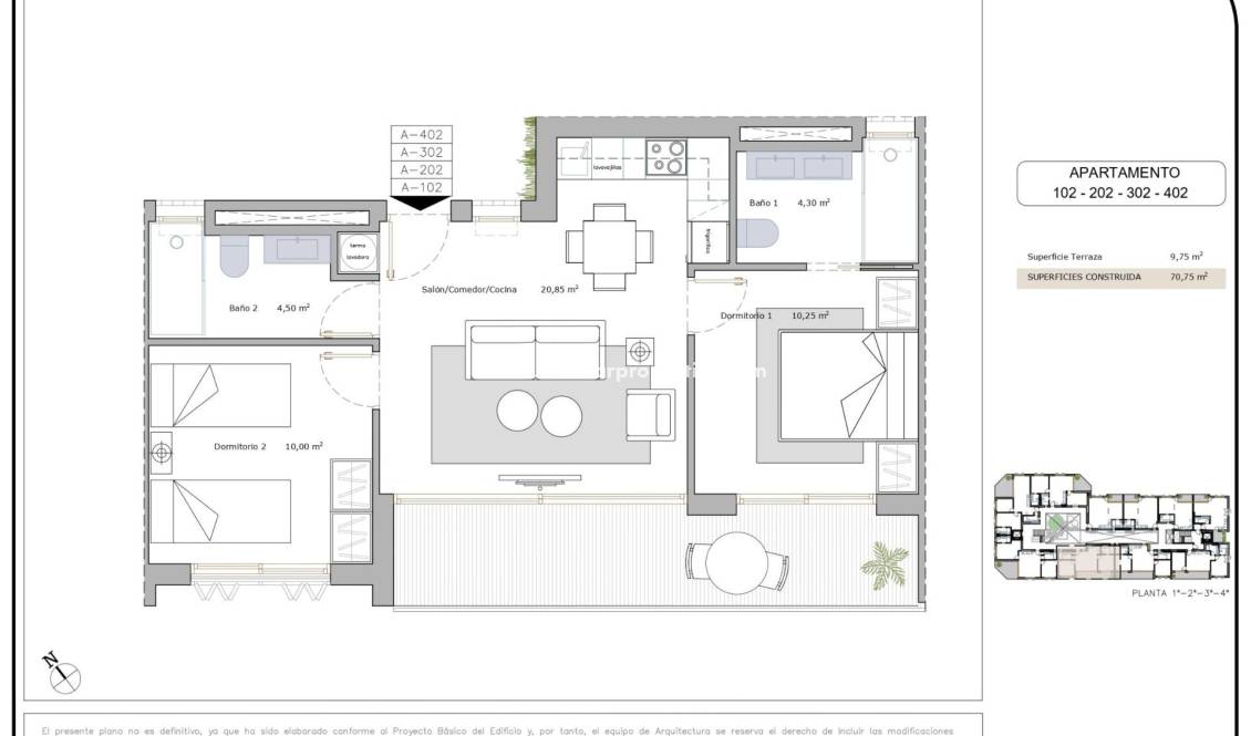  - Appartement - San Pedro del Pinatar - Lo Pagan