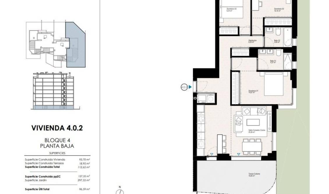 Nouvelle Construction - Appartment - Villajoyosa - Playa del Torres