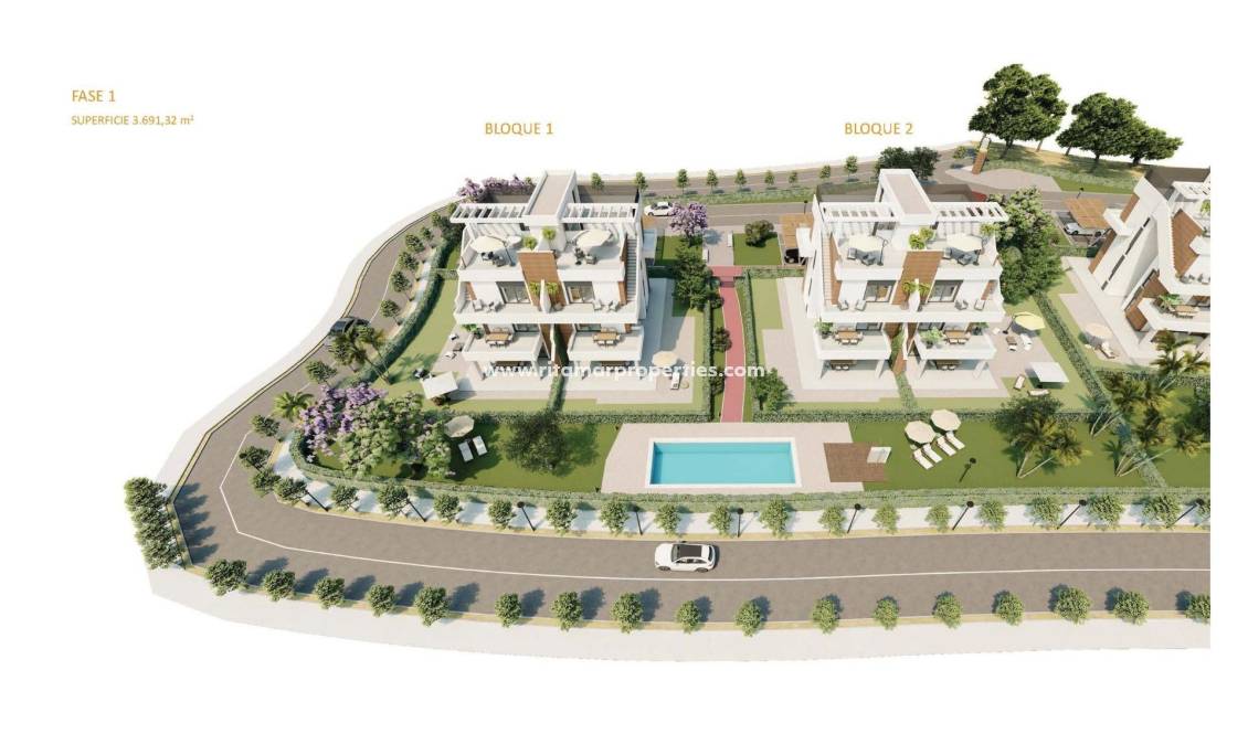 Neubau - Wohnung - Fuente Álamo - Hacienda del Alamo