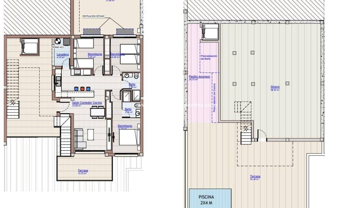 Neubau - Bungalow - San Miguel de Salinas - VistaBella Golf