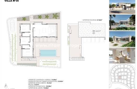 Neubau - Villa - Fuente Álamo - Hacienda del Alamo