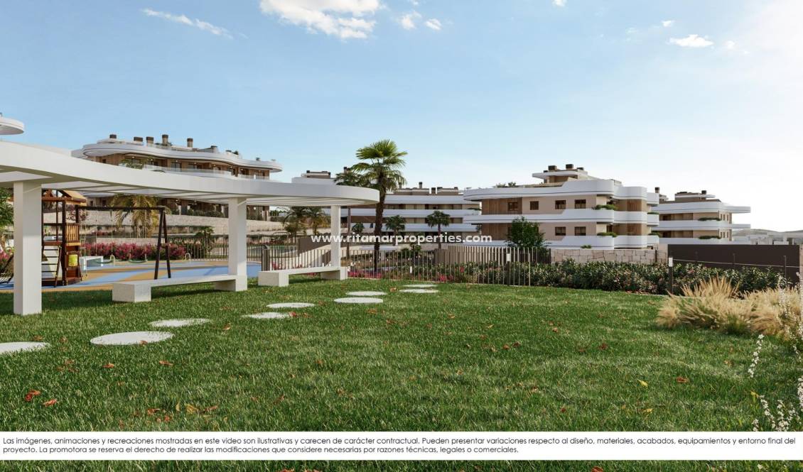 Neubau - Wohnung - Finestrat  - Campana Garden