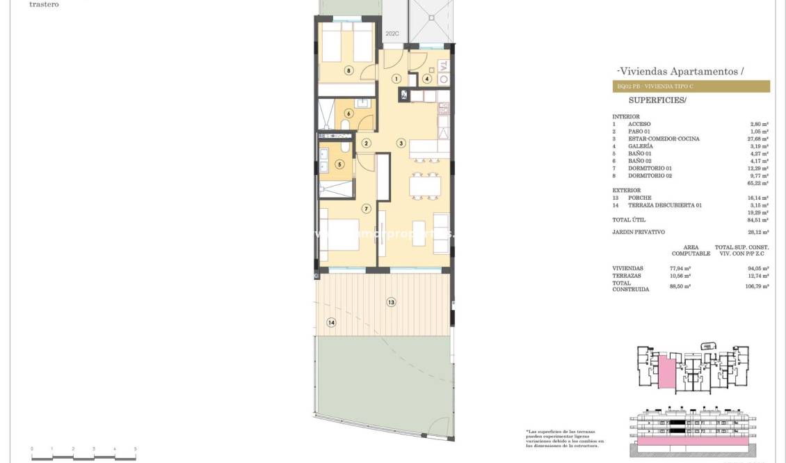 Neubau - Wohnung - Finestrat  - Campana Garden