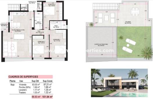 Neubau - Villa - Alhama De Murcia - Condado De Alhama